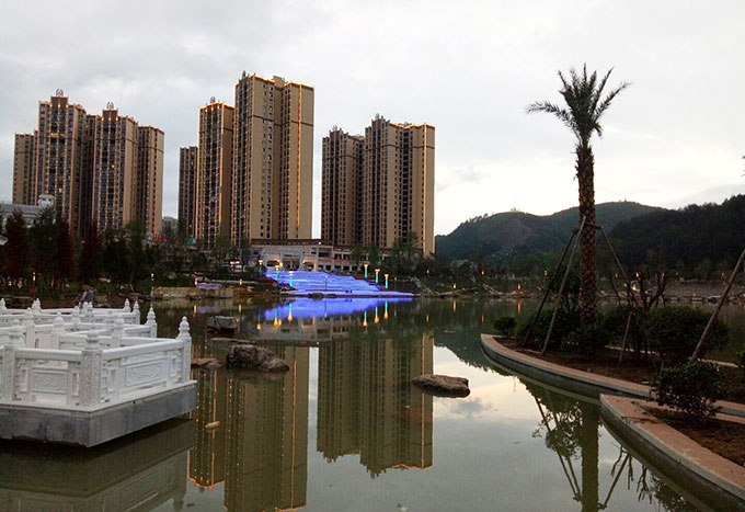 貴州省黔南苗族自治州惠水縣，聚南壹號(hào)二期工地